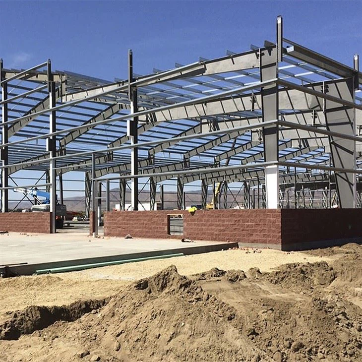 Long Span Prefab Steel Structural Workshop